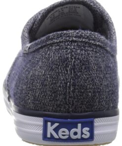 Keds Women's CH SWEATSHIRT JERSEY Fashion Sneaker 6 Navy 10 71c9J2c5jQL