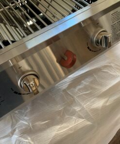 Cuisinart CGG-306 Chef's Style Portable Propane Tabletop 20,000, Professional Gas Grill, Two 10,000 BTU Burners, Stainless Steel Professional Gas Grill, Two-Burner, Stainless Steel 44 71c9fz0KlIL