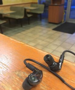 MEE audio M6 PRO In Ear Monitor Headphones for Musicians, 2nd Gen Model With Upgraded Sound, Memory Wire Earhooks & Replaceable Cables, Noise Isolating Professional Earbuds, 2 Cords Included (Black) In-Ear Monitors Black 35 71c9iMnxvkL 3