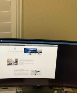 Dell U-Series 38" 4K UHD 1600p Ultra Wide Screen LED-Lit Monitor (U3818DW), Black 45 71c9xT7AUNL