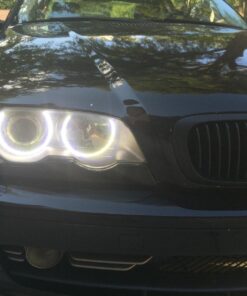 iJDMTOY 7000K Xenon White 264-SMD LED Angel Eyes Halo Ring Lighting Kit Compatible with BMW E36 E46 3 Series E39 5 Series E38 7 Series (Fit Xenon Trim ONLY) 48 71cAf2vpoQL