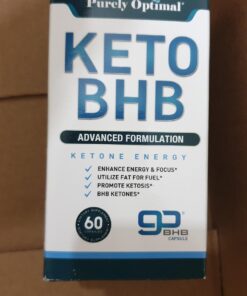Purely Optimal Premium Keto Diet Pills Utilize Fat for Energy with Ketosis - Boost Energy & Focus, Manage Cravings, Support Metabolism - Keto Bhb Supplement for Women & Men - 30 Days Supply 47 71cAvh2BevL