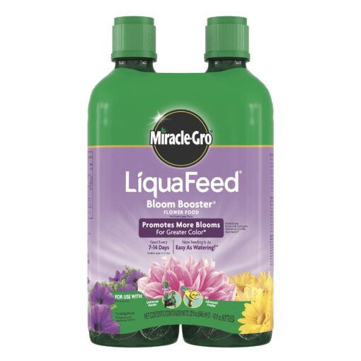 Miracle-Gro Liquafeed Bloom Booster Flower Food Refills, Pack of 2 2 Pack