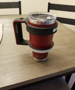 NEBO Stainless Steel 6668 GLOW - Light + Handle for your 30oz tumbler - YETI Rambler, Ozark Trail and more,Black, 1 Count (Pack of 1) Nebo Glow Tumbler Handle 40 71cBBC7oLIL