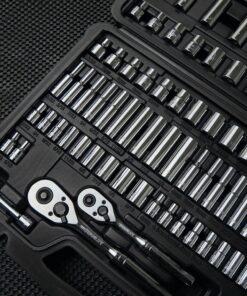 STANLEY Drive Socket Set, 123-Piece, Black (STMT71652) One Size 9 71cBpjSb2L