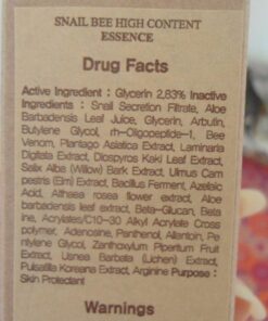 BENTON Snail Bee High Content Essence - Snail Secretion Filtrate & Bee Venom Contained Moisturizing Gel for Oily, Combination, Acne-Prone Skin - Dermatologically Tested, 2.02 fl. oz. 2.02 Fl Oz (Pack of 1) 47 71cC38x0mSL 1