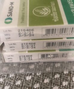 SANDM 6 Boxes of Compound Cissus quadrangularis, Traditional Thai Herbs, Relieve Hemorrhoids. (10 Capsules/ Box) (480 mg/ Capsule) 21 71cCGaVnQhL
