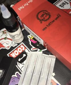 One Tattoo World 50-pcs Sterilized Tattoo Needles Individually Packed 3RL Round Liner, Perfect Precisions, Great for Stick and Poke Tattoos | OTW-50-3RL.1 36 71cD8eOe3qL