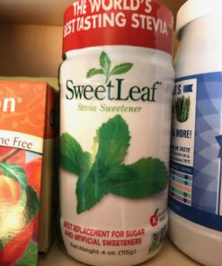 SweetLeaf Stevia Powder Shaker Jar - Stevia Extract Powder, Zero Calories, Zero Sugar, Non-GMO, Gluten-Free, Keto Friendly, Powdered Stevia Shaker - 4 Oz 4 Ounce (Pack of 1) 18 71cDcV8phJL