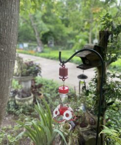 Perky-Pet 245L Ant Guard for Hummingbird & Oriole Feeders - Protects Nectar From Ants, Red, Pack of 1 29 71cEcFwsuhL 4