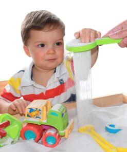 Sandtastik Sparkling White Play Sand, 25 lb (11.3 kg) - Fill Sandboxes, Sand Trays, Sensory Tables, Water Tables! Scoop, Mold & Pour This Premium Non-Toxic Sand 25-Pound 29 71cFL1LL
