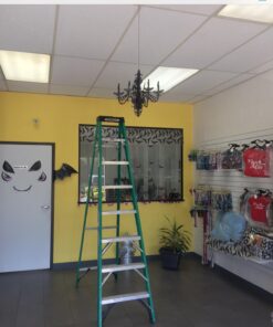 Amscan | Party Decoration | Halloween Glitter Paper Chandelier Decorating Kit | 17 in a Package 33 71cFpIBvVCL