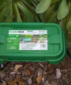 SOCKiTBOX – The Original Weatherproof Connection Box – Indoor & Outdoor Electrical Power Cord Enclosure for Timers, Extension Cables, Holiday Lights, Power Tools, Fountains & More – Size Small – Green 41 71cGLignoAL