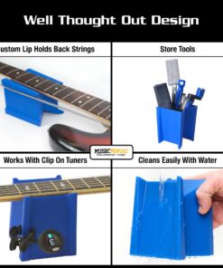 MusicNomad Cradle Cube, Neck Rest & Support for Electric, Acoustic, & Bass Guitar, (MN206) 21 71cGVCFAHL