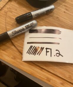 SHARPIE King Size Permanent Marker Large Chisel Tip, Great for Poster Boards, Black, 4 Count Assorted 38 71cGdbMY0L