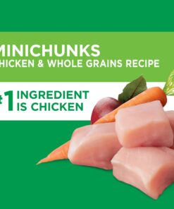 IAMS Adult Minichunks Small Kibble High Protein Dry Dog Food with Real Chicken, 30 lb. Bag,(Packaging may vary) 0 30 Pound (Pack of 1) 29 71cGlQXa1aL