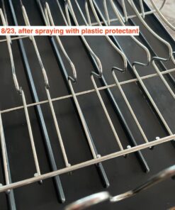 Polder KTH-615 Dish Rack & Tray 4 PC Combo– Advantage System Includes Rack, Drain Tray, Removable Drying Tray & Cutlery Holder – Stainless Steel & Plastic 4-piece 52 71cHMulaQuL