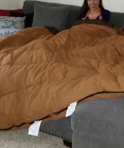 Coleman Dunnock Cold Weather Sleeping Bag, 20°F Camping Sleeping Bag for Adults, Comfortable & Warm Sleeping Bag for Camping and Outdoor Use, Fits Adults up to 6ft 4in Tall 42 71cHRHBhcgL 2