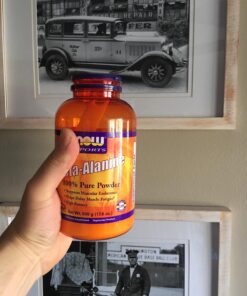 NOW Sports Nutrition, Beta-Alanine Pure Powder 2,000 mg, Muscular Endurance*, 500 Grams 21 71cHTc9 xL