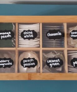 Oceanstar - TB1323 Oceanstar Bamboo Tea Box, 12 Inch, Natural 35 71cHakNNAPL