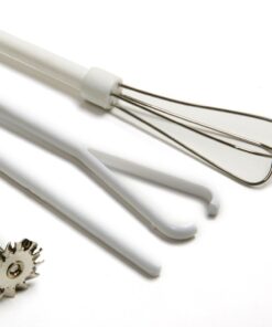 Norpro Cordless Mini Mixer, 5 Piece Set, One Size, White 30 71cHb82kwwL