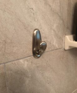 Command FC13-BN FBA_FC13-BN Forever Classic Metal, Large, Brushed Nickel, 1-Hook (FC13-BN-ES) 46 71cHrJMr7L