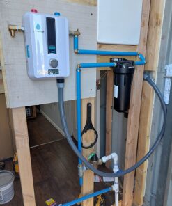 EcoSmart ECO 8 Tankless Water Heater, Electric, 8-kW - Quantity 1, 12 x 8 x 4 30 71cHxa4fjbL