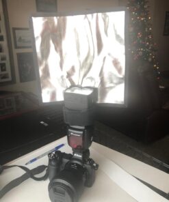 waka Flash Diffuser Reflector Kit - Bend Bounce Flash Diffuser+ Silver/White Reflector for Speedlight, Universal Mount for Canon, Nikon, etc. 32 71cJdLyt1xL