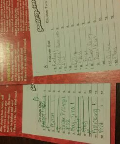 Scattergories Board Game, Game of Categories, Family Board Games for Adults and Teens, Fun Party Games for 2 to 4 Teams, Word Games, Ages 13+ 27 71cJhZQuyxL