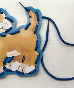 Melissa & Doug Lace and Trace Activity Set: Pets - 5 Wooden Panels and 5 Matching Laces - Lacing Toys For Toddlers, Fine Motor Skills Threading Cards For Preschoolers And Kids Ages 3+ 37 71cJv ssoDL