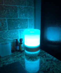 Essential Oil Diffuser Humidifier (300 ml) BPA Free Air Diffusers for Essential Oils - Light Therapy & Aromatherapy Diffuser Air Humidifier - Auto Shut Off with 4 Timer Settings & 7 Mood Color Lights 55 71cJwE CaaL 1