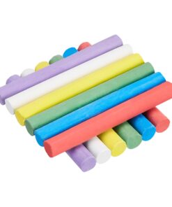 Amazon Basics Dustless Chalk with Eraser, Assorted, 24 Pack 24 Count (Pack of 1) 22 71cMOvU9bSL