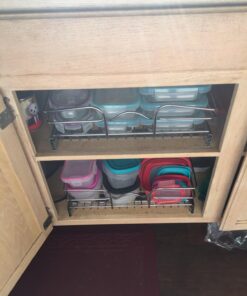 Rev-A-Shelf - 5WB1-1822-CR - 18 in. W x 22 in. D Base Cabinet Pull-Out Chrome Wire Basket 18 Inch 41 71cMcYRQNUL