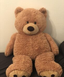 JOON Huge Teddy Bear With Ribbon, Tan 31 71cN9pOYOZL