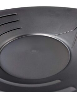 SE 14 Inch Gold Panning Pan - Three Riffles for Easier Mining and Prospecting, Black 14 71cOYsntm L