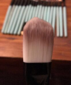 KOLIGHT® 20 Pcs Pro Makeup Set Powder Foundation Eyeshadow Eyeliner Lip Cosmetic Brushes (Black+Green) Black+Green 29 71cPzTY0vpL