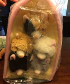 Plush Cat House with Cats - Five (5) Stuffed Animal Cats in Play Kitten House Carrying Case 15 71cQIGtAoAL
