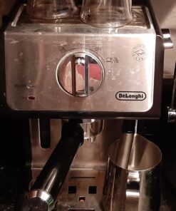 De'Longhi ECP3420 Bar Pump Espresso and Cappuccino Machine, 15", Black Black/Stainless Steel 37 71cQSDyVAPL