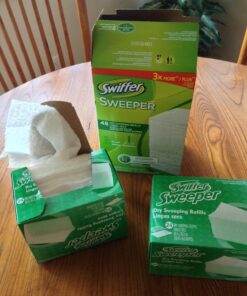 Swiffer Sweeper Dry Sweeping Pad Multi Surface Refills, Unscented, 48 Count 11 71cRMPZiwTL