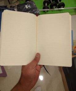 Moleskine Classic Notebook, Hard Cover, Large (5" x 8.25") Ruled/Lined, Black, 240 Pages 69 71cSPFiMtUL