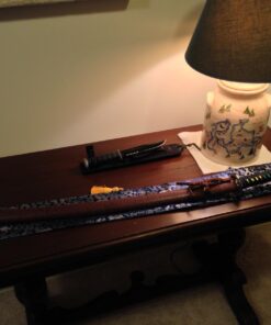 MN Sword Samurai Swords Clay Tempered by 1095 Carbon Steel Folded 15 Times 79 71cT0posPgL