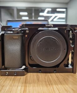 SmallRig Camera Cage only for Sony A6000 A6300 ILCE-6000 ILCE-6300 NEX7, A6000 Cage with 1/4" 3/8" Mounting Points and Built-in Cold Shoe - 1661 61 71cU8qIzwwL