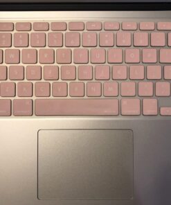 MOSISO Silicone Keyboard Cover Compatible with MacBook Air 13 inch A1466 A1369 2010-2017&Compatible with MacBook Pro 13/15 inch (with/Without Retina Display, 2015 or Older Version), Rose Quartz 36 71cVAeUgLhL 2