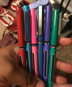 Pilot, Precise V5, Capped Liquid Ink Rolling Ball Pens, Extra Fine Point 0.5 mm, Assorted Colors, Pack of 7 31 71cVMKzcWwL