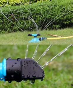 Kadaon Lawn Sprinkler Automatic Garden Water Sprinklers Lawn Irrigation System Large Area Coverage Rotation 360 Degree 18 71cXkKT7RuL