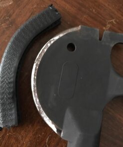 Off Grid Tools Pro Trucker’s Friend – Yellow, Carbon Steel Blade, Shock Absorbing Grip, All-Purpose Multitool, Made in USA, Curved Axe Head, Hammer, Pry Bar, Nail Puller 21 71cYBvRPxL