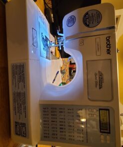 Brother Sewing Machine, CS5055PRW, Project Runway, 50 Built-in Stitches, LCD Display, 7 Included Sewing Feet 37 71cZA41KkHL