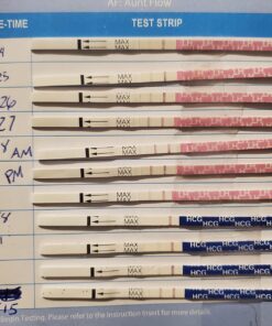 MomMed Ovulation Test Kit (HCG15-LH40), 15 Pregnancy & 40 Ovulation Test Strips with 55 Urine Cups Reliable & Quick Early Pregnancy Test 55 Count (Pack of 1) 29 71cZLfsGVlL