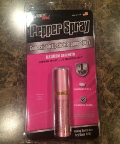 SABRE Lipstick Pepper Spray, Protect Against Multiple Threats with 12 Bursts, UV Marking Dye, The Most Discreet Pepper Spray Design, Pink 40 71cZxXABP L
