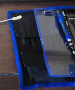 80 IN 1 Professional Computer Repair Tool Kit, Precision Screwdriver Set with 56 Bits, Magnetic screwdriver set Compatible for Laptop, PC, MacBook, Tablet, iPhone, PS4, and Other Electronic Repair Blue 49 71ca LDZQmL